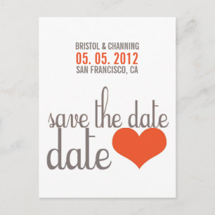 SAVE THE DATE Postcard