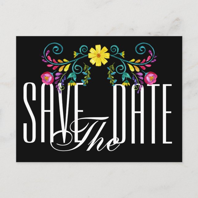 Save the Date Postcard Invitation (Front)