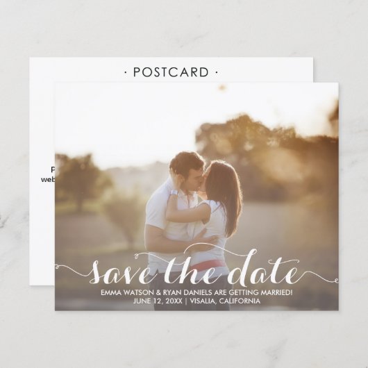 Save The Date Postcard Template (Front/Back)