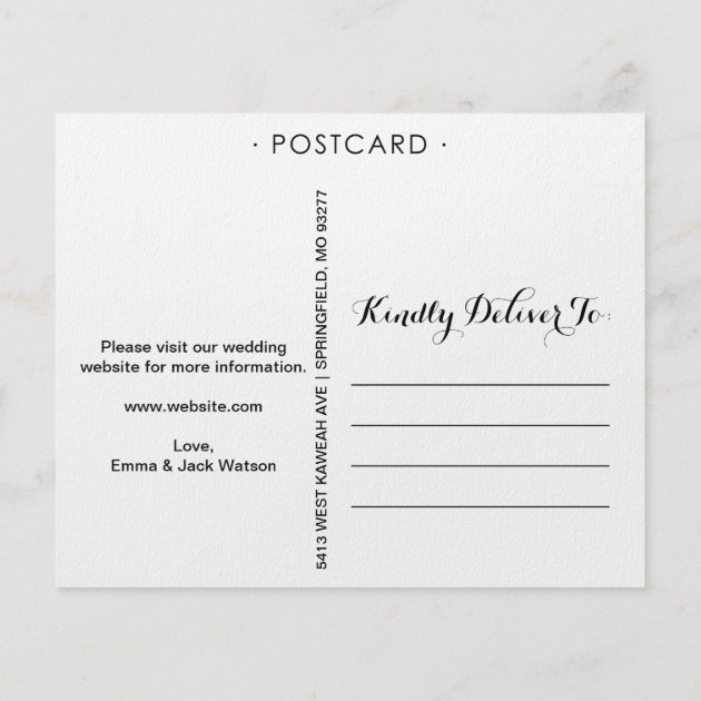 Save The Date Postcard Templates