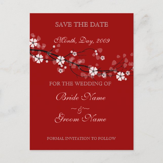 Save the Date postcards (Front)