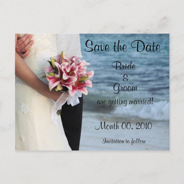 Save the Date postcards (Front)