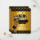 Save The Date Prince Baby Shower Ethnic