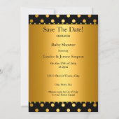 Save The Date Prince Baby Shower Ethnic (Back)