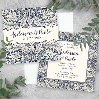 Save the Date Reminder Elegant Italian Style