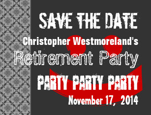 retirement save the date postcards zazzle