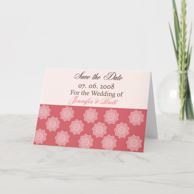 Save the Date - Romance Announcement (Front)