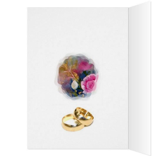 SAVE THE DATE Rose bud (Inside (Left))