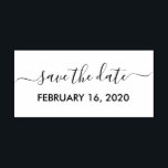 Save The Date Rubber Stamp<br><div class="desc">Save The Date rubber stamp</div>