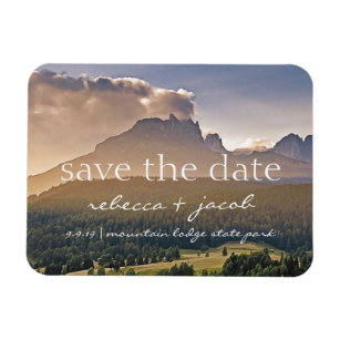 Save the Date Magnets – Mountain Edge Designs