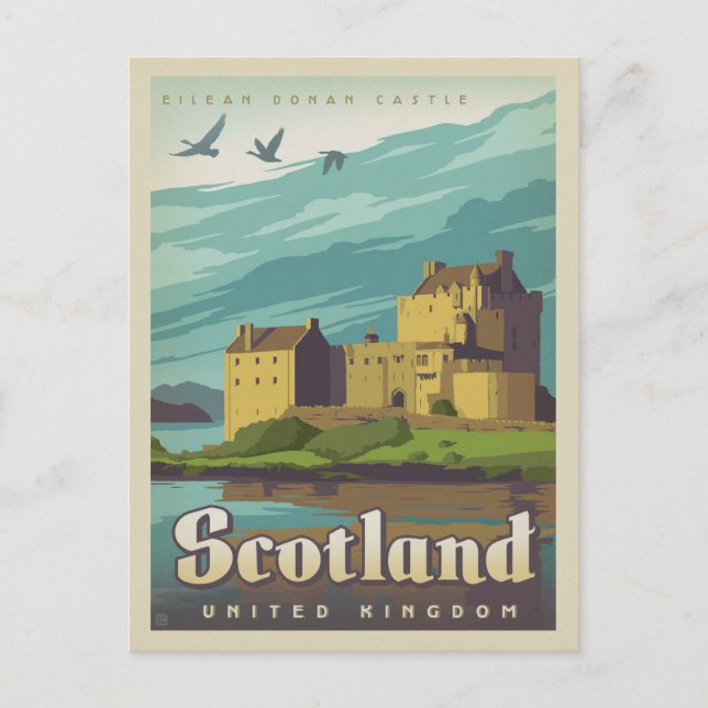 Save the Date - Scotland Announcement Postcard (Front)