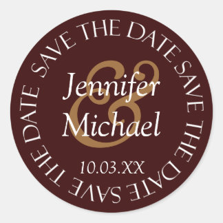 Save The Date Seal Stamp