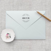 Save the Date Self-Inking Wedding Stamp (Stamp View)