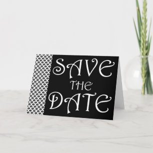 save the date : simple : background customizable : announcement