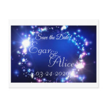Save The Date Sparkle Invitation Announcement