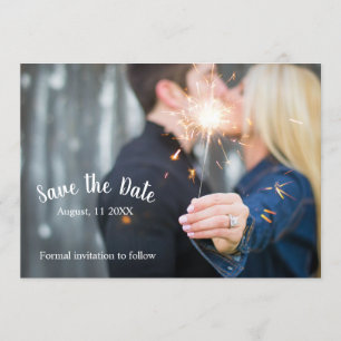 Save the Date - Sparkler