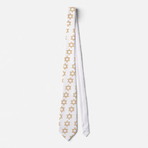 Save the Date/Star of David Neck Tie