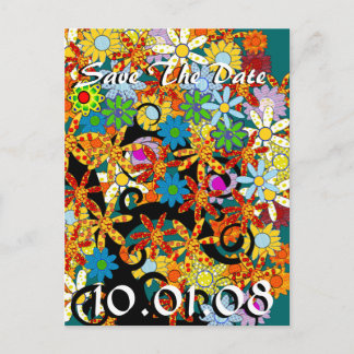 Save The Date - Tree of Love - Customized Announcement Postcard