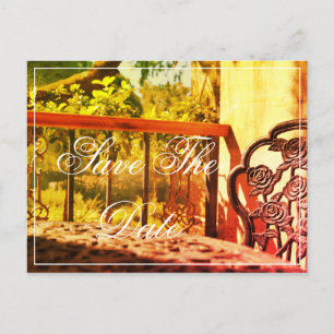 Save The Date Villa Feel Beautiful Postcard