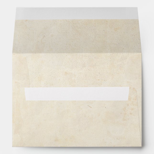 Save the Date Vintage Envelope (Back (Bottom))