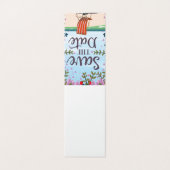 Save The Date Vintage Vintage Beach and Deckchair (Outside Unfolded)