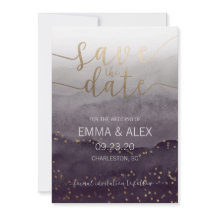 Save the Date Watercolor Invitation