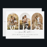 Save The Date Wedding Card Announcement<br><div class="desc">This minimal and chic arch save the date wedding announcement photo card is the perfect way to inform your friends and family of your upcoming wedding.</div>