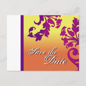 Save The Date Wedding Card - Tropical Destination by OLPamPam at Zazzle