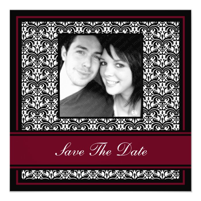 Save The Date Wedding Engagement Announcement