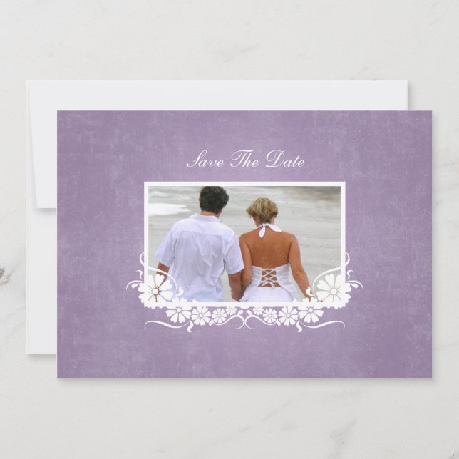 Save The Date Wedding Engagement Announcement (Front)