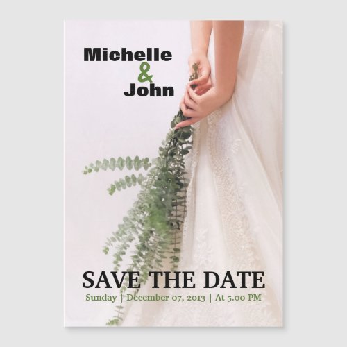 Save The Date Wedding Invitation Women