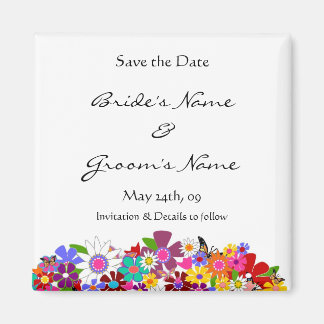 Save the Date - Wedding Magnet