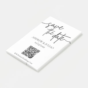 "Save The Date" Wedding Notes