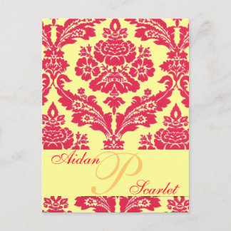 SAVE THE DATE WEDDING POST CARD 2 -Customize!