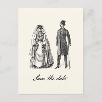 Save The Date Wedding Postcard by ericar70 at Zazzle