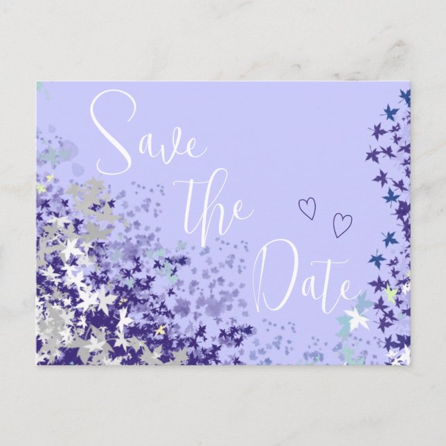 Save the Date Wedding Postcards (Front)