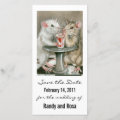 Save the Date Wedding Rat Photo Card