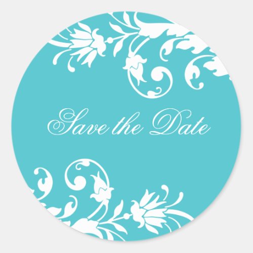 Save the Date Wedding Stickers