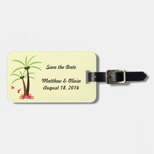 Save the Date Wedding Tags