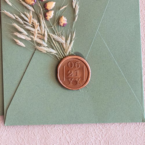 Save The Date Wedding Wax Seal Stamp