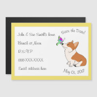 Save the Date Welsh Corgi