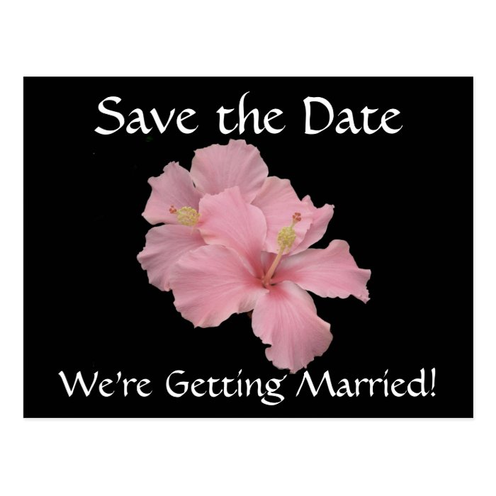 Save The Date   We're Getting Married Postcard