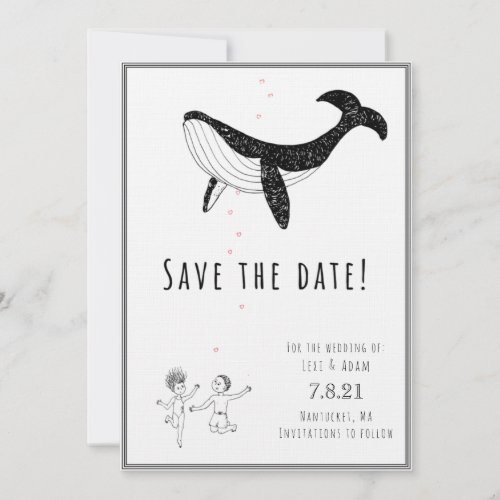 Save the Date _  Whales in Love