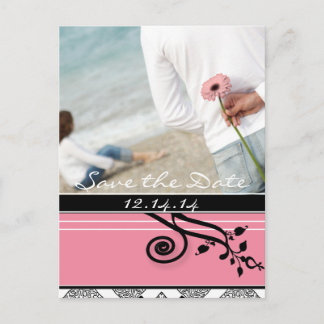 Save The Date with Your Photo Announcement Postcard