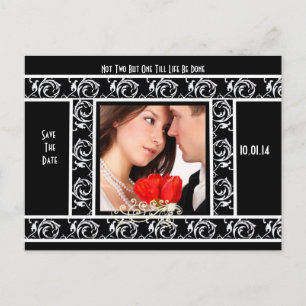 Save The Date with Your Photo Announcement Postcard