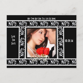 Save The Date with Your Photo Announcement Postcard