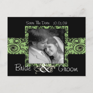 Save The Date with Your Photo Announcement Postcard
