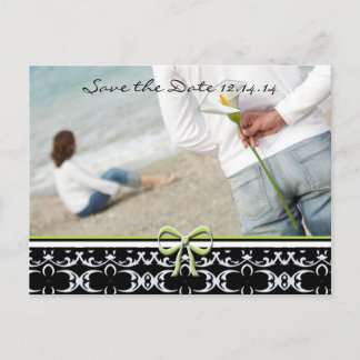 Save The Date with Your Photos Announcement Postcard