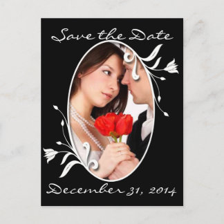 Save The Date with Your Photos Announcement Postcard