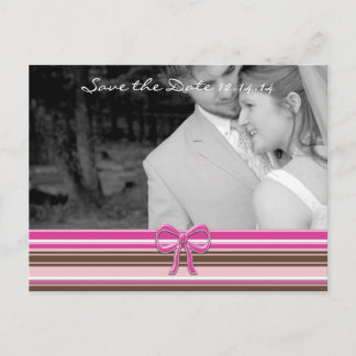 Save The Date with Your Photos Announcement Postcard